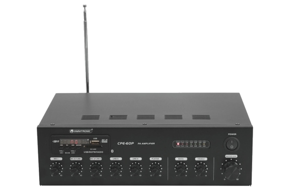 Omnitronic CPE-60P PA Mixer Amplifier image 4