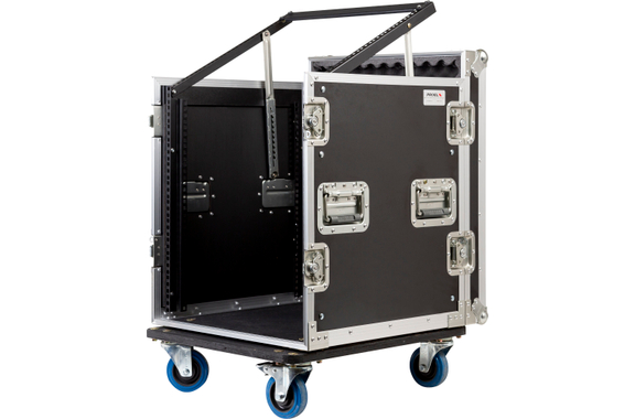 Proel SA12BLKM 12U/10U Combo Rack Case image 4