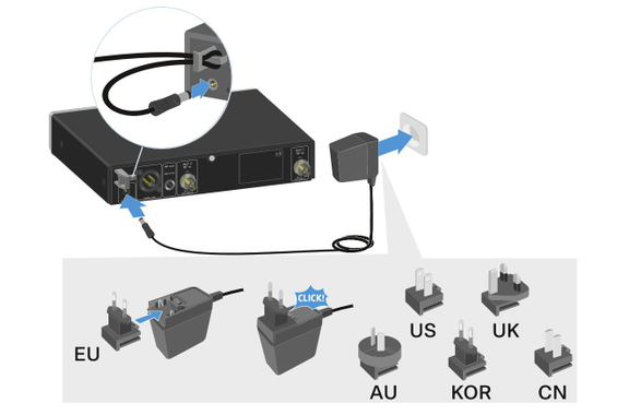 Sennheiser NT 12-5 CW+ Fuente de Alimentación (para EW-D EM) image 4