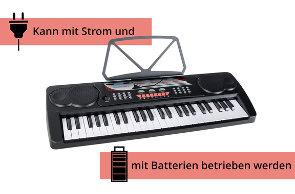 McGrey BK-4910BK Keyboard mit 49 Tasten und Notenhalter  - Retoure (Zustand: sehr gut) image 4