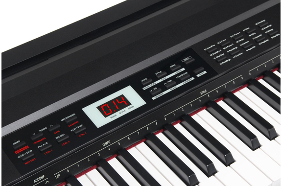 Classic Cantabile SP-150 BK Stagepiano nero Set completo incl. supporto image 4