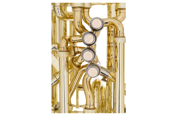 Classic Cantabile KT-20GD MardiBrass Kunststoff C-Tuba Gold  - Retoure (Zustand: gut) image 4