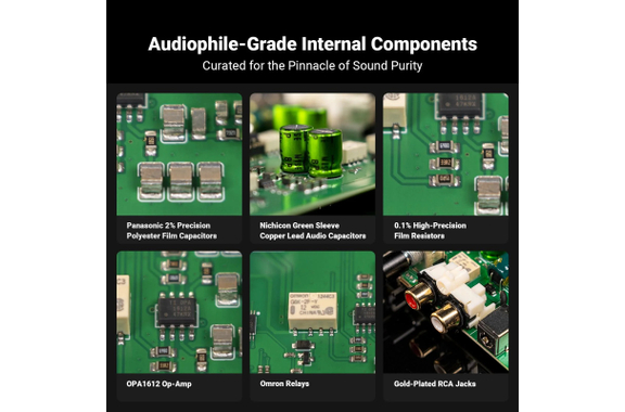 Fosi Audio Box X5 Phono MM & MC Preamp image 4