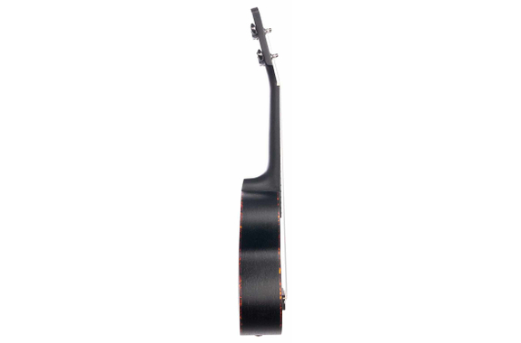 Cascha Premium Mahogany Soprano Left-Handed Ukulele Set Black image 4