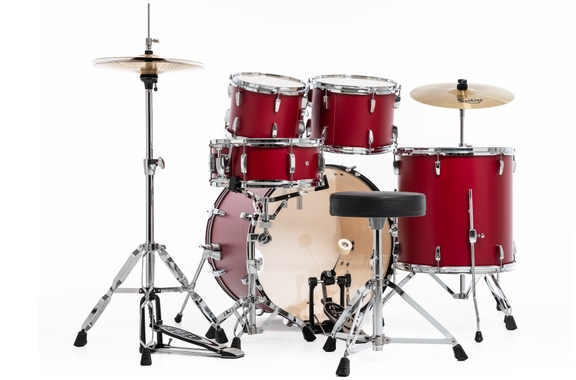 Pearl RS505C/C747 Roadshow Drumset Rouge Mat image 4