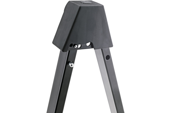 K&M 17540 Electric Guitar Stand Black with Translucent Elements image 4