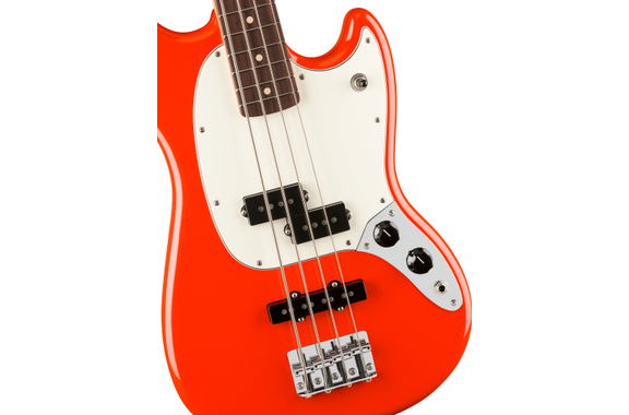 Fender Player II Mustang Bass PJ RW Coral Red  - Retoure (Zustand: sehr gut) image 4