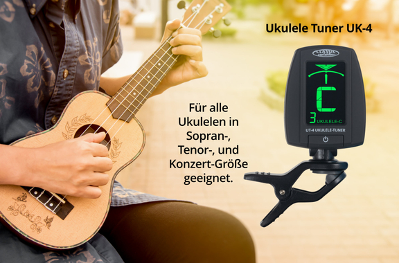 Classic Cantabile UT-4 Accordeur Clip Pour Ukulélés image 4