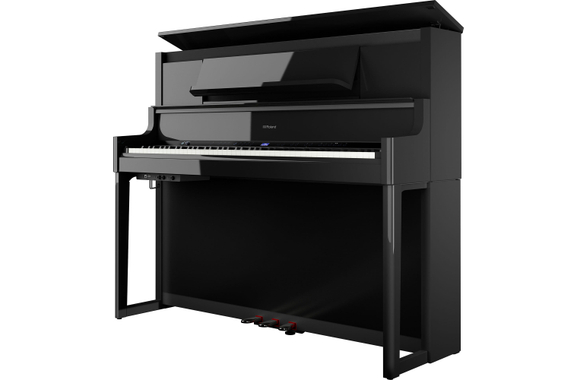 Roland LX9-PE E-Piano Schwarz Hochglanz Set image 4