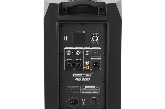 Omnitronic XNG-208A Altavoz De 2 Vías image 4