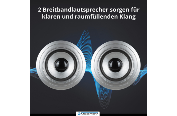 McGrey BS-20 Beachside Altavoz Bluetooth Plateado image 4