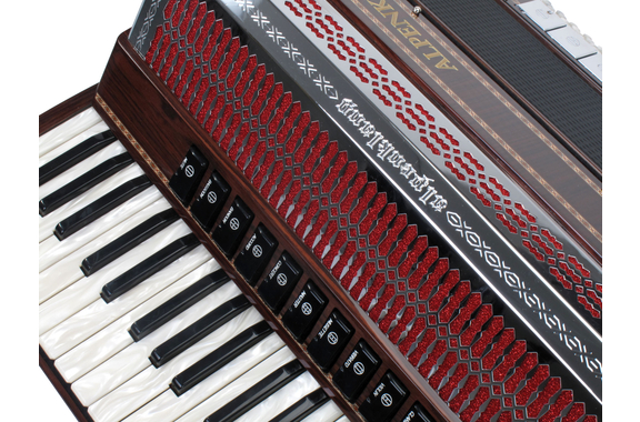 Alpenklang Pro Accordéon IV 96 MHR Palissandre image 4