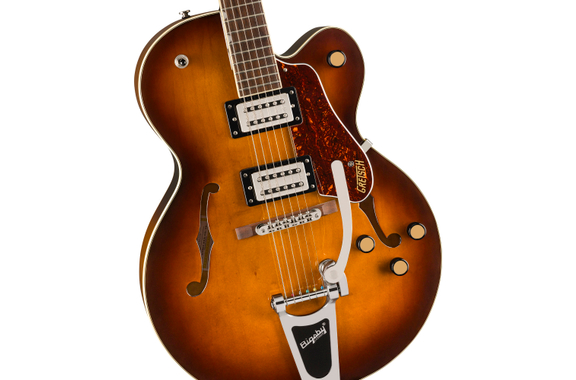 Gretsch G2420T Streamliner Hollow Body with Bigsby Robusto Burst image 4