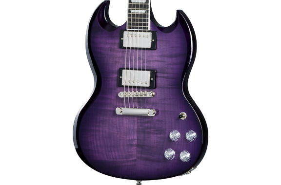 Epiphone SG Modern Figured Purple Burst image 4