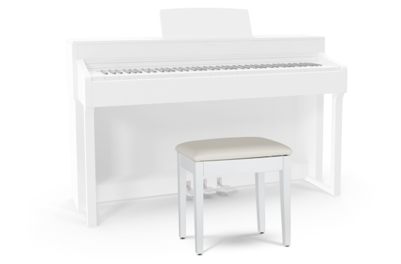 Classic Cantabile Pianobank Model S Wit Mat image 4