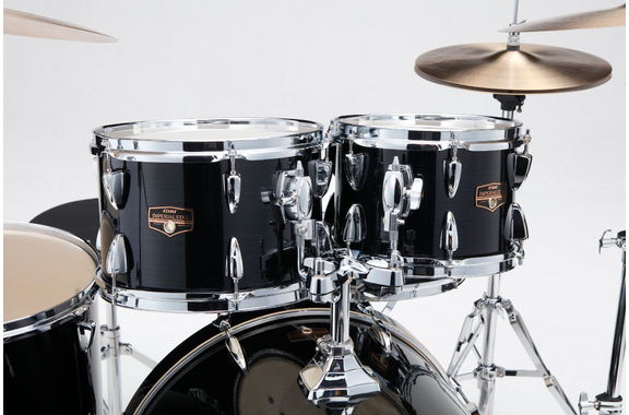 Tama IP52H6W-HBK Imperialstar Drumkit Hairline Black image 4