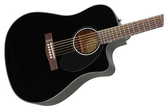 Fender CD-60SCE Chitarra Acustica Black image 4