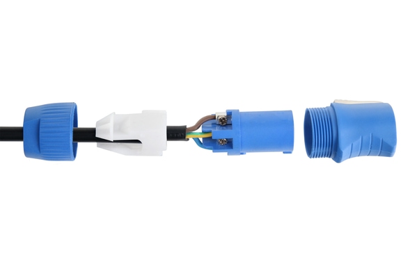 Pronomic Stage EUPPD-15 Câble Hybride Compatible Schuko/Powercon + DMX 3 Broches, 15m image 4