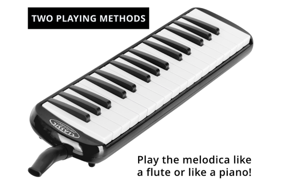Classic Cantabile FML-32 BK Melodica Black image 4