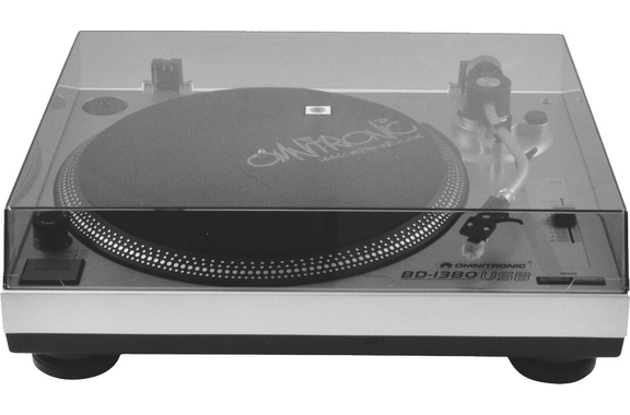 Omnitronic BD-1380 USB Turntable Silver image 4