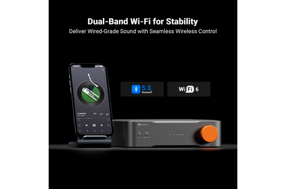 Fosi Audio S3 HiFi XLR Audio Streamer Met Afstandsbediening image 4