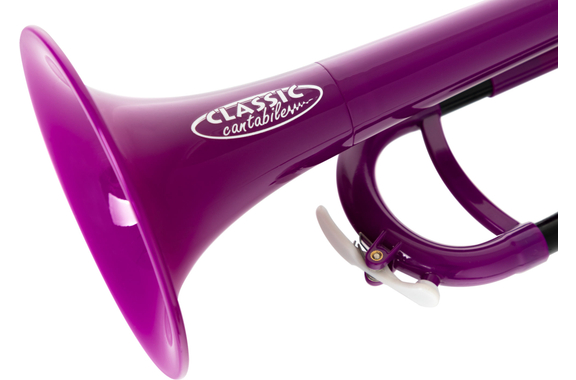 Classic Cantabile KTP-30VT MardiBrass Trompeta Bb De Plástico Lila image 4