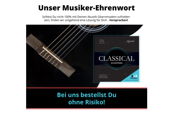 Shaman Classical Snaren voor Concertgitaar incl. 2 Reservenaren en 3 Plectrums 5x Set image 4