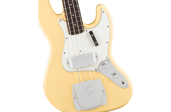 Fender Limited Edition Laura Lee Jazz Bass Vintage White image 4