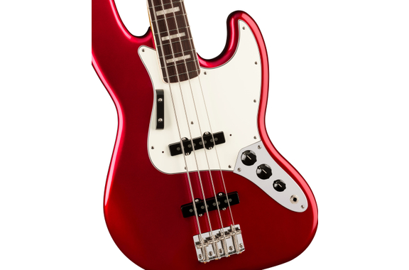 Fender Vintera III Early 70s Jazz Bass Candy Apple Red image 4