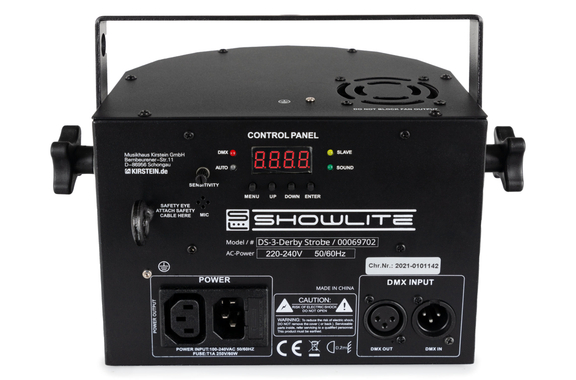 Showlite DS-3 Derby/Strobe Hybrid-Strahleneffekt  - Retoure (Zustand: sehr gut) image 4