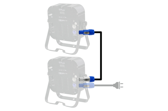Pronomic Power Twist 2.5 Power Cable 2.5m 2x Set image 4
