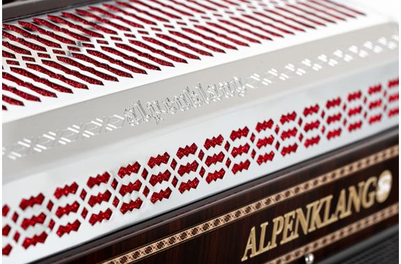 Alpenklang Pro Akkordeon IV 96 MH Palissandre image 4