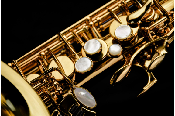 P. Mauriat Altsaxofoon Master 97 goud gelakt image 4