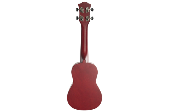 Cascha 3970 Soprano Ukulele Bundle Red image 4