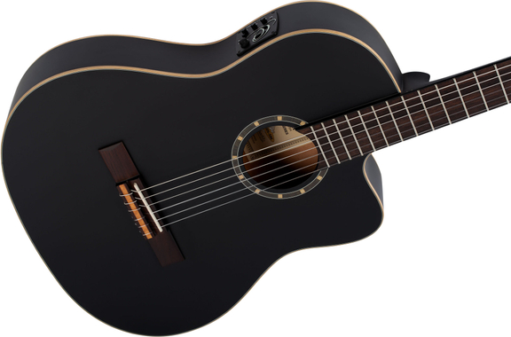 Ortega RCE125SN-SBK Satin Black image 4
