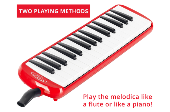 Classic Cantabile FML-32 RD Melodica Red image 4