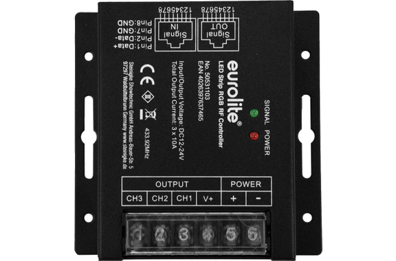 Eurolite LED Strip RGB RF Controller image 4