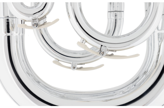 Classic Cantabile KEU-30SR MardiBrass Euphonium Bb In Plastica Argento image 4