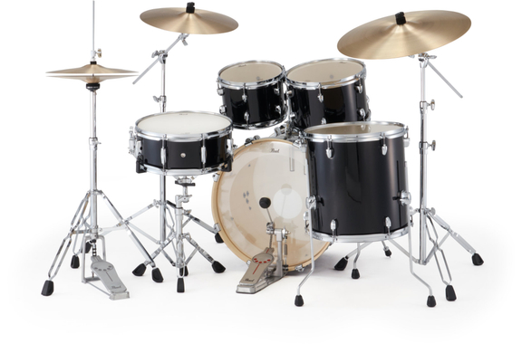 Pearl Export EXX705NBR/C31 Drumkit Jet Black Beginner Set image 4