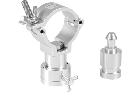 Eurolite TPZ-1 Klammer mit TV-Zapfen Silber image 4