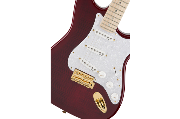 Fender Richie Kotzen Stratocaster Transparent Red Burst image 4
