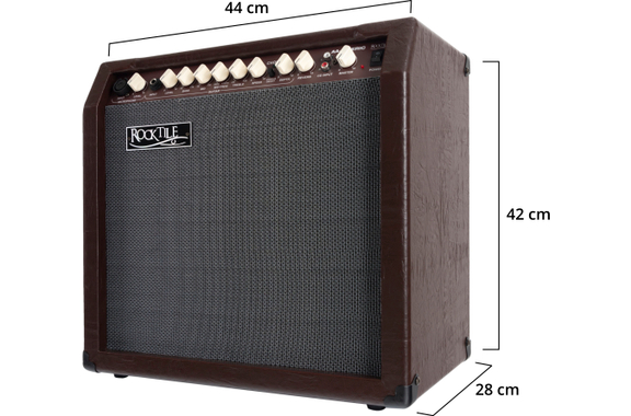 Rocktile AA-30 BN Eric Ampli Acoustique Marron image 4