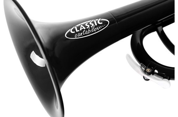 Classic Cantabile KTP-30BK MardiBrass Kunststof Bb-Trompet Zwart image 4