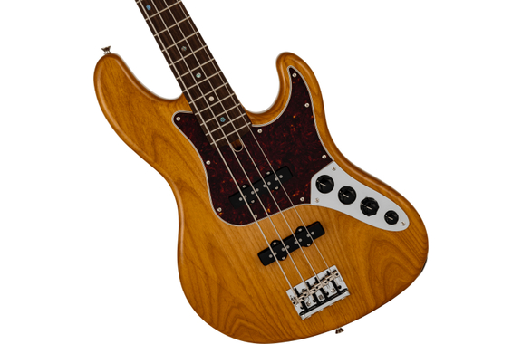 Fender Made in Japan Limited Active Modern Jazz Bass Vintage Natural image 4