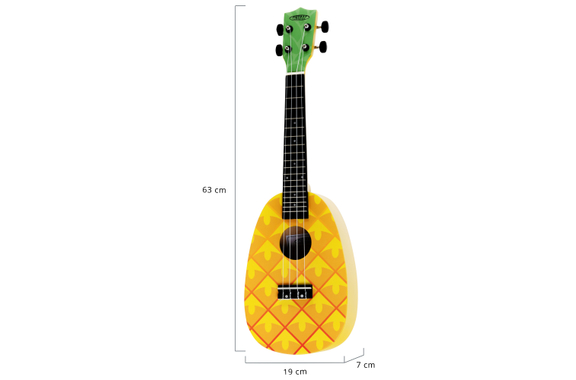 Classic Cantabile UC-240A ANA 24" Ukulélé Concert Pineapple image 4