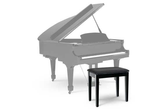 Classic Cantabile Pianobank Modell S Schwarz Hochglanz image 4