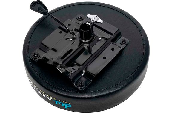 DW 9100AL Airlift Round Top Drum Throne with Backrest image 4
