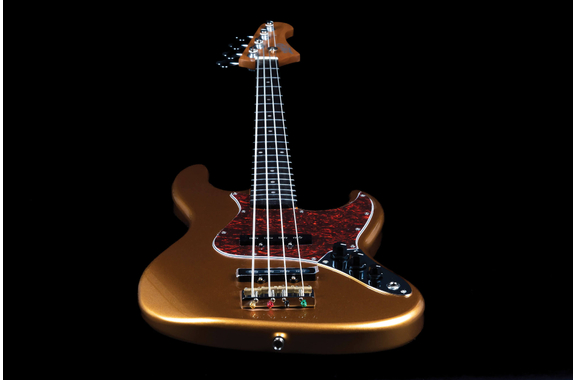 Jet Guitars JJB-300 GD R Bass Gold image 4