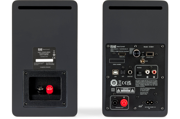 ELAC Debut ConneX B41 Enceinte Active Black Ash image 4