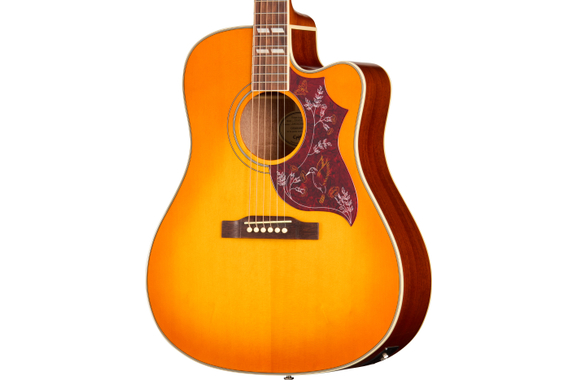 Epiphone Hummingbird Studio EC Heritage Cherry Sunburst image 4